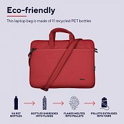 BOLOGNA LAPTOP BAG 16'' ECO RED TRUST