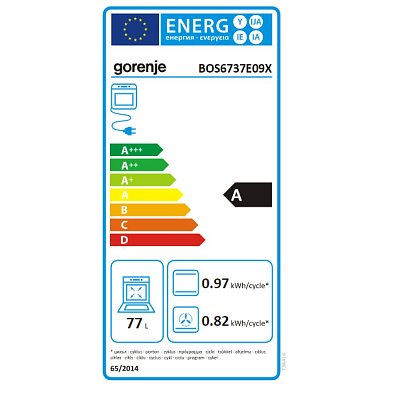 BOS6737E09X TROUBA VESTAVNÁ GORENJE