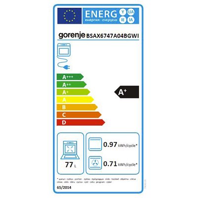 BSAX6747A04BGWI TROUBA VESTAVNÁ GORENJE