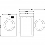 BWSA 61294 W EU N PRAČKA SLIM INDESIT