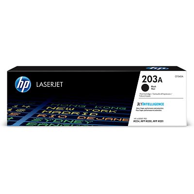 CF540A 203A Black Original LJ Toner HP