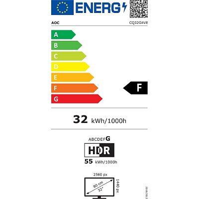 CQ32G4VE 31,5 QHD 180Hz LCD WLED AOC