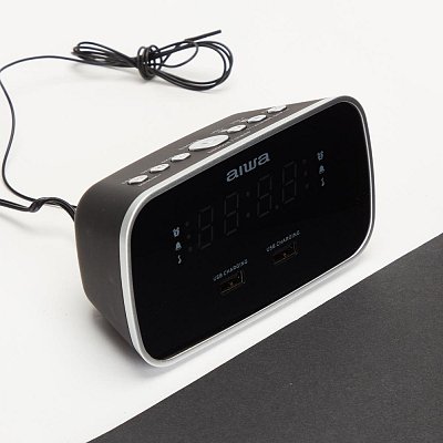 CRU-19BK RADIOBUDÍK S FM/USB AIWA