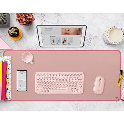 Desk Mat Studio SeriesDARK PINK LOGITECH