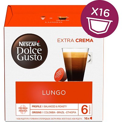 DOLCE G. CAFFE LUNGO KAPSLE NESCAFÉ