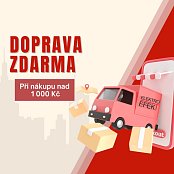 Doprava ZDARMA při nákupu nad 1 000 Kč