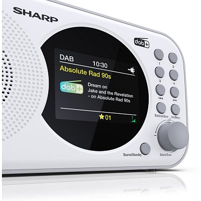 DR-P320(WH) FM/DAB radiopríjmač SHARP