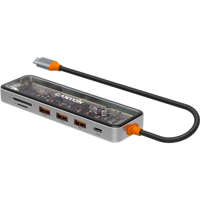 DS-13hub USB-C 100W HDMI 3USB 3.0 CANYON