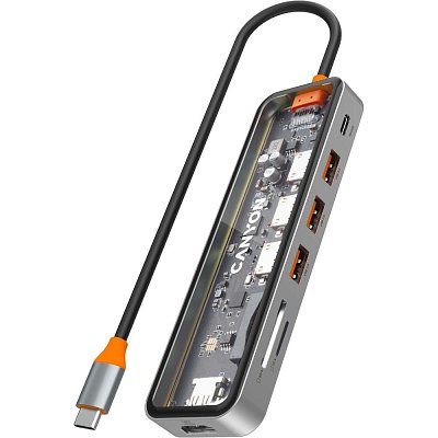 DS-13hub USB-C 100W HDMI 3USB 3.0 CANYON