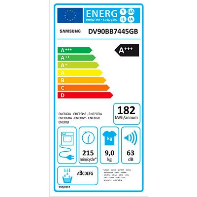 DV90BB7445GBS7 SUŠIČKA PRÁDLA SAMSUNG