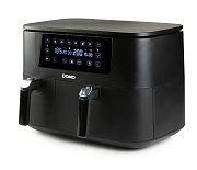 Dvojitá horkovzdušná fritéza 3+6 l - digitální - DOMO DO546FR