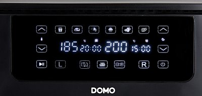 Dvojitá horkovzdušná fritéza 3+6 l - digitální - DOMO DO546FR