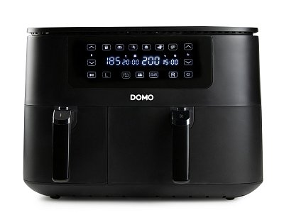 Dvojitá horkovzdušná fritéza 3+6 l - digitální - DOMO DO546FR