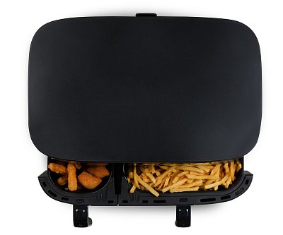 Dvojitá horkovzdušná fritéza 3+6 l - digitální - DOMO DO546FR