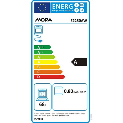 E 2250AW SPORÁK ELEKTRICKÝ MORA