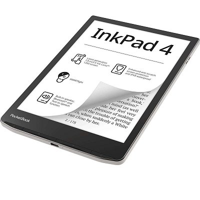 E-book 743G Inkpad 4 Silver POCKETBOOK