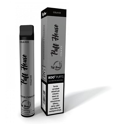 E-CIGARETA 800 COLA ICE PUFF HOUSE
