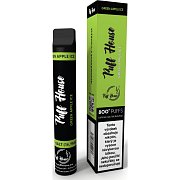 E-CIGARETA 800 GREEN APPLE ICE PUFFHOUSE