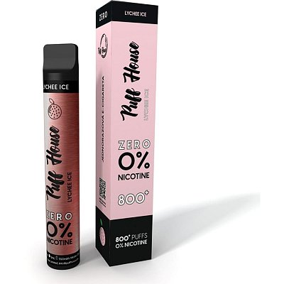 E-CIGARETA ZERO 800 LICHI ICE PUFF HOUSE