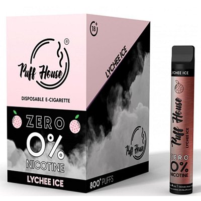 E-CIGARETA ZERO 800 LICHI ICE PUFF HOUSE