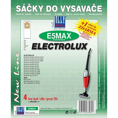 E5 MAX SÁČKY DO VYSAVAČE JOLLY