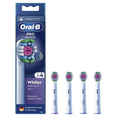EB 18-4 PRO 3D WHITE HLAVICE ORAL-B