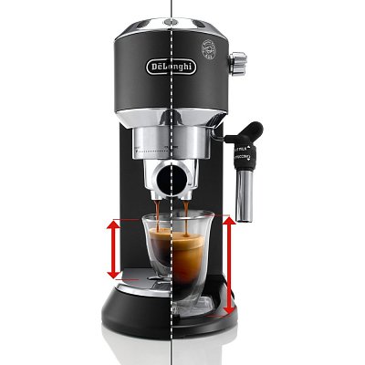 EC685.BK ESPRESSO PÁKOVÉ DE'LONGHI