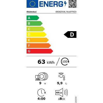 EEG62310L MYČKA 45CM VEST. ELECTROLUX