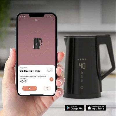 EK7 WI-FI SMART KONVICE ČERNÁ AENO