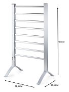 Elektrický topný žebřík - sušák na ručníky - DOMO DO7117DR