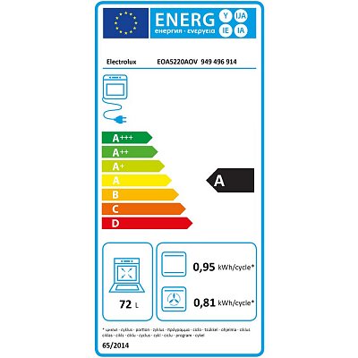 EOA5220AOV TROUBA VESTAVNÁ ELECTROLUX