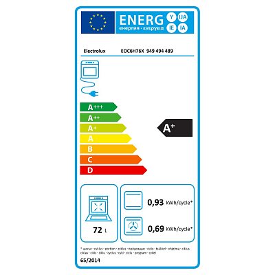 EOC6H76X TROUBA VESTAVNÁ ELECTROLUX