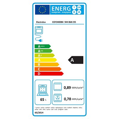 EOF3H00BX TROUBA VESTAVNÁ ELECTROLUX