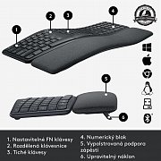 Ergo K860 Wireless Split Kbd US LOGITECH