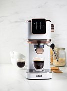 Espresso kávovar 3v1 - pákový, na pody i na kapsle - DOMO DO746K