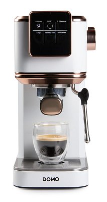 Espresso kávovar 3v1 - pákový, na pody i na kapsle - DOMO DO746K