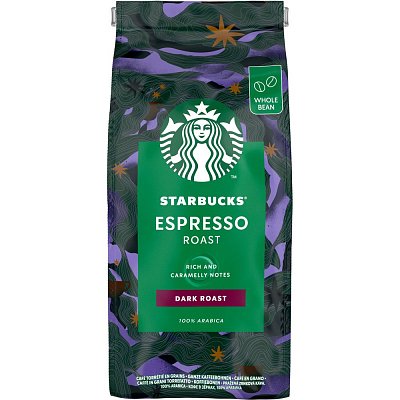 ESPRESSO ROAST ZRN. KÁVA 450g STARBUCKS