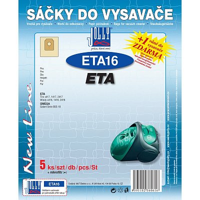 ETA 16 SÁČEK DO VYSAVAČE JOLLY