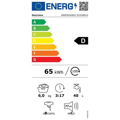 EW6TN24262C PRAČKA VRCH. PL. ELECTROLUX