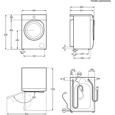 EW8F5412AC PRAČKA ELECTROLUX