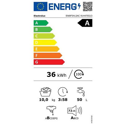 EW8F5412AC PRAČKA ELECTROLUX