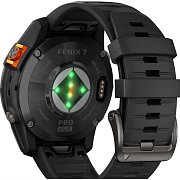 Fenix 7 Pro Solar Sl. GR Stain. Steel BK