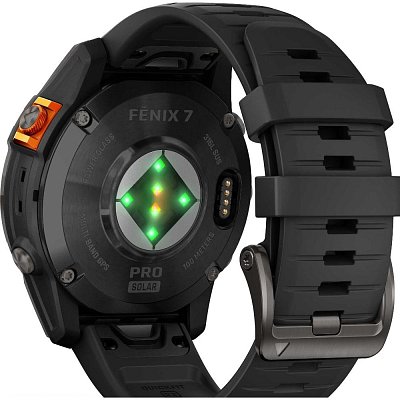 Fenix 7 Pro Solar Sl. GR Stain. Steel BK