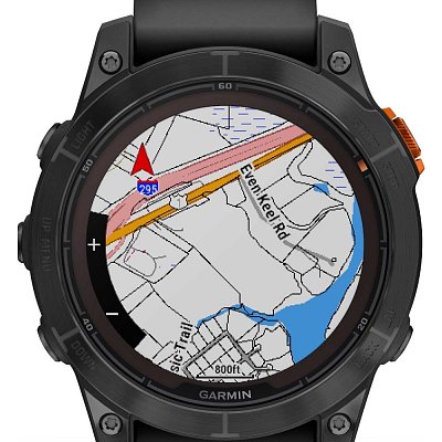 Fenix 7 Pro Solar Sl. GR Stain. Steel BK