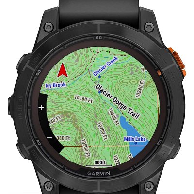 Fenix 7 Pro Solar Sl. GR Stain. Steel BK