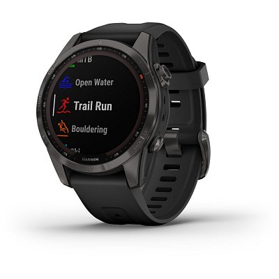 Fenix 7S Sapphir Sol TitCarbon Gr GARMIN