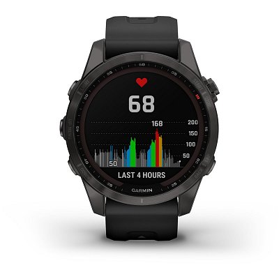 Fenix 7S Sapphir Sol TitCarbon Gr GARMIN