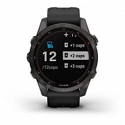 Fenix 7S Sapphir Sol TitCarbon Gr GARMIN