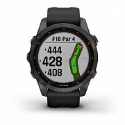 Fenix 7S Sapphir Sol TitCarbon Gr GARMIN