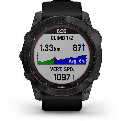 Fenix 7X Sapphire Solar Tit.Black GARMIN